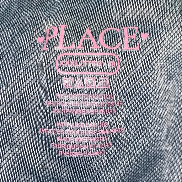 Place Leggings Size 18/XXXL Girls Blue - Picture 3 of 9